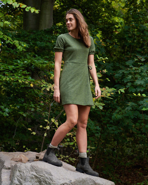 Lifestyle Women 10 image of Blundstone Women's Dress #1308 in Rustic Black