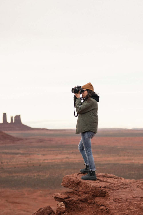 Lifestyle Women 3 image of Blundstone Women's Dress #1308 in Rustic Black
