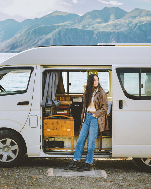 Lifestyle Women 2 image of Blundstone Women's Originals #1448 in Voltan Black