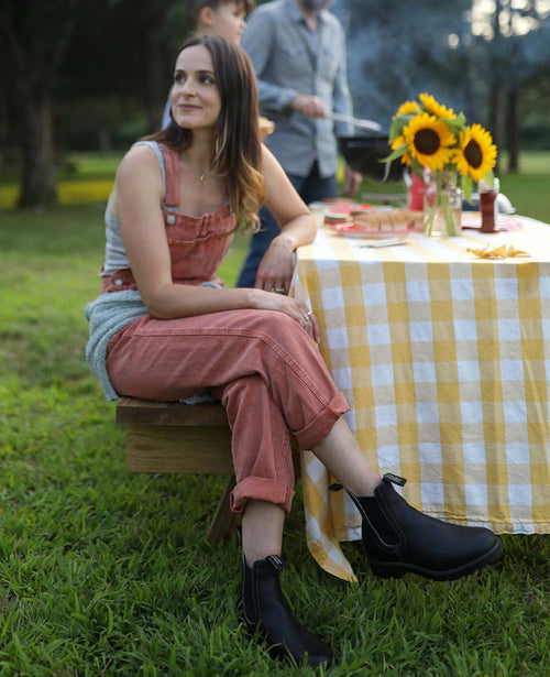 Lifestyle Women 5 image of Blundstone Women's Originals #1448 in Voltan Black