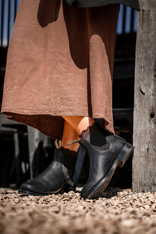 Lifestyle Women 6 image of Blundstone Women's Heritage #156 in Black