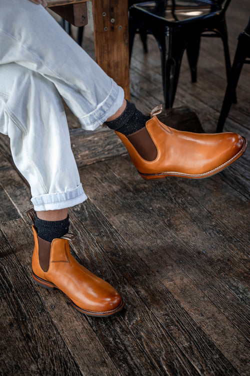 Lifestyle Men 3 image of Blundstone Men's Heritage #158 in Chestnut