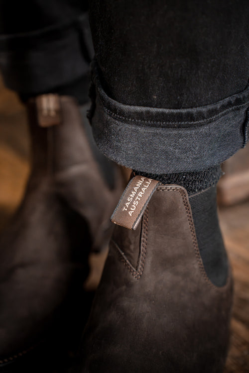 Lifestyle Men 6 image of Blundstone Men's Heritage #159 in Chocolate