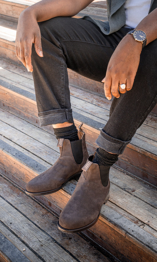 Lifestyle Men 8 image of Blundstone Men's Heritage #159 in Chocolate