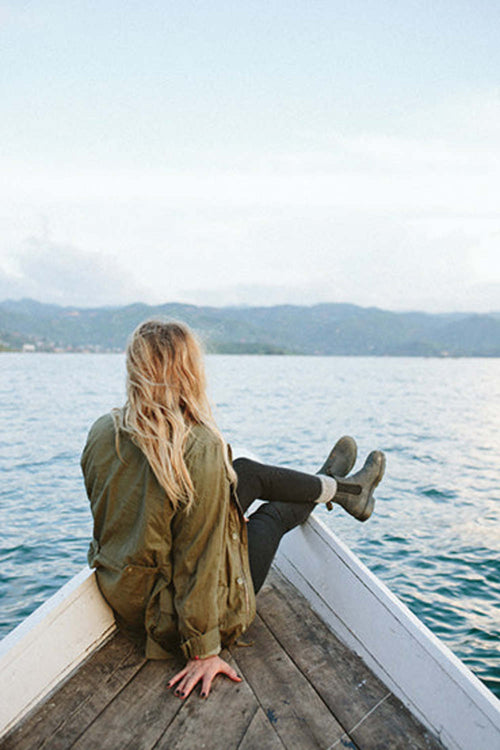 Lifestyle Women 7 image of Blundstone Women's Originals #1630 in Rustic Black