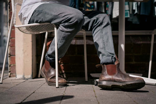 Lifestyle Men 2 image of Blundstone Men's Classics #550 in Walnut Brown