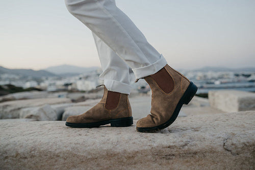 Lifestyle Men 6 image of Blundstone Men's Dress #1306 in Rustic Brown