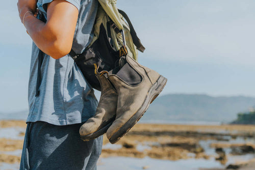 Lifestyle Men 10 image of Blundstone Men's All-Terrain #2055 in Rustic Black