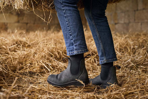 Lifestyle Women 5 image of Blundstone Women's All-Terrain #2055 in Rustic Black