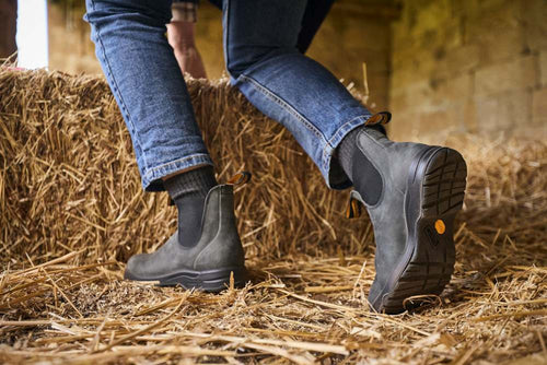 Lifestyle Women 6 image of Blundstone Women's All-Terrain #2055 in Rustic Black