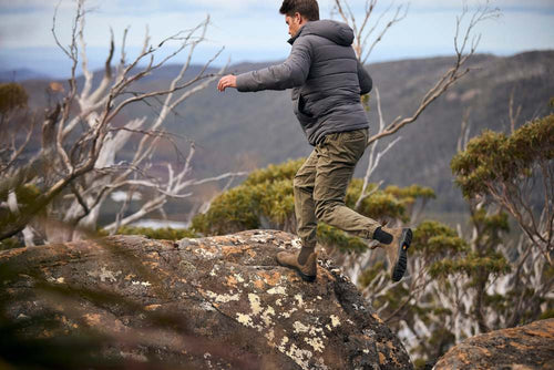 Lifestyle Men 5 image of Blundstone Men's All-Terrain #2056 in Rustic Brown