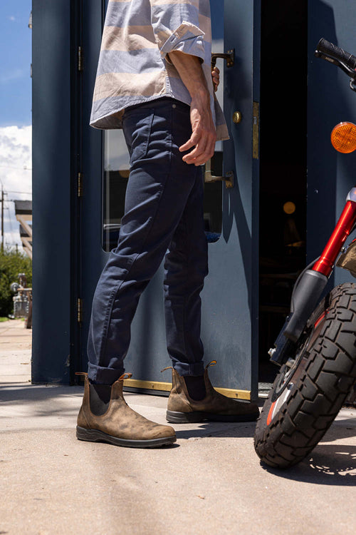 Lifestyle Men 6 image of Blundstone Men's All-Terrain #2056 in Rustic Brown