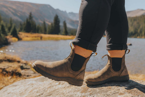 Lifestyle Women 9 image of Blundstone Women's All-Terrain #2056 in Rustic Brown