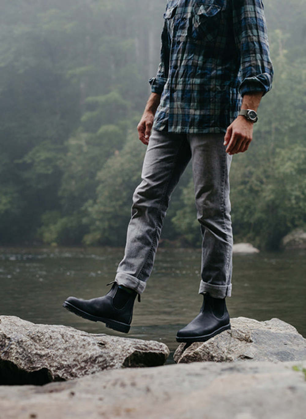 Blundstone 558 ブラック #4 Blundstone Chelsea Boots | Classic 558 In Black | Footprint USA