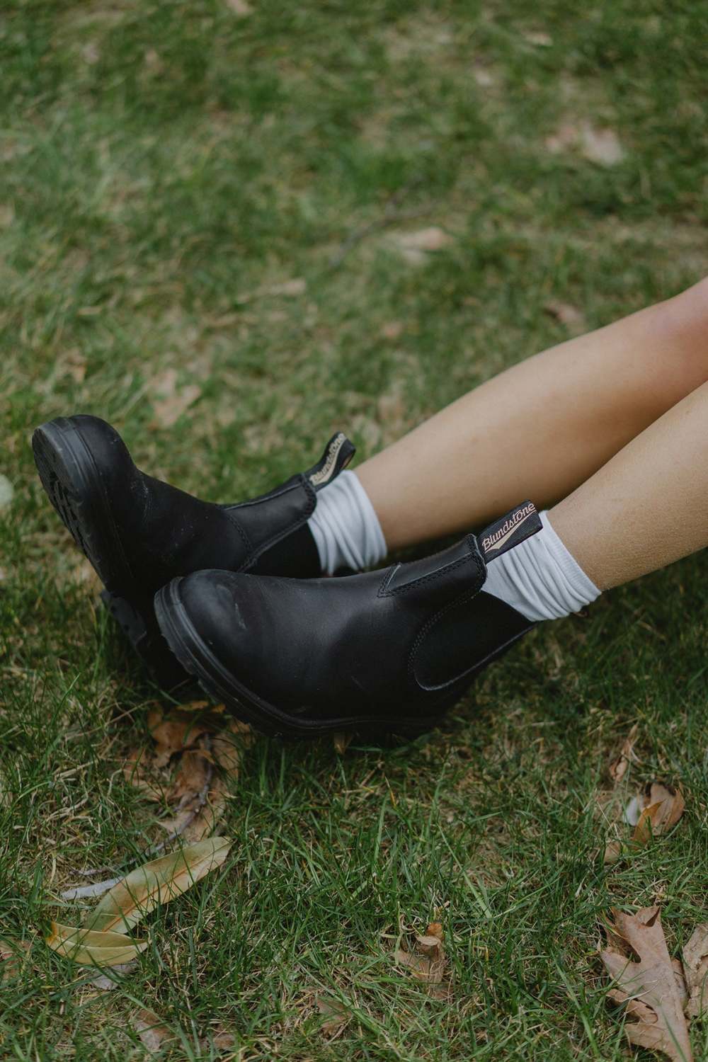 Black Premium Leather Chelsea Boots, Women's Classics 558 - Blundstone