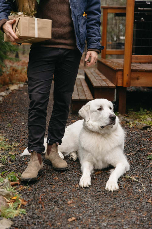 Lifestyle Men 1 image of Blundstone Men's Thermal #584 in Rustic Brown