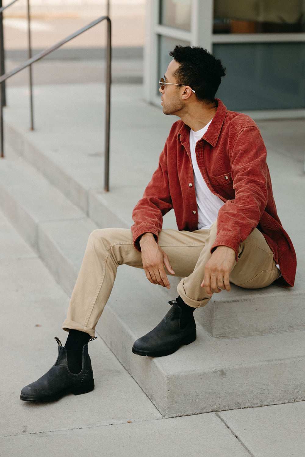 Steel Grey Suede Leather Suede Boots, Men's Originals 1910