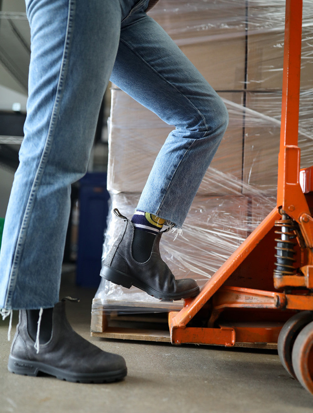 Steel Grey Suede Leather Suede Boots, Women's Originals 1910
