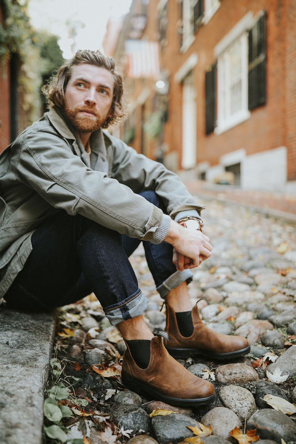 靴 Blundstone 1191 #4 TOBACCO Blundstone Ladies Originals – Suede Tobacco | Classic Chelsea Boot