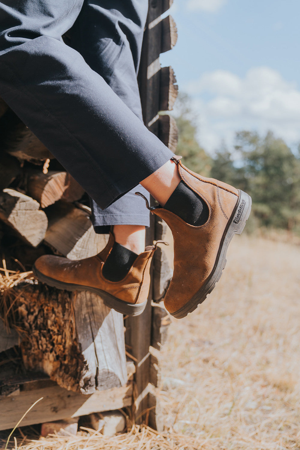 靴 Blundstone 1191 #4 TOBACCO Tobacco Suede Leather Suede Boots, Men's Originals 1911 - Blundstone