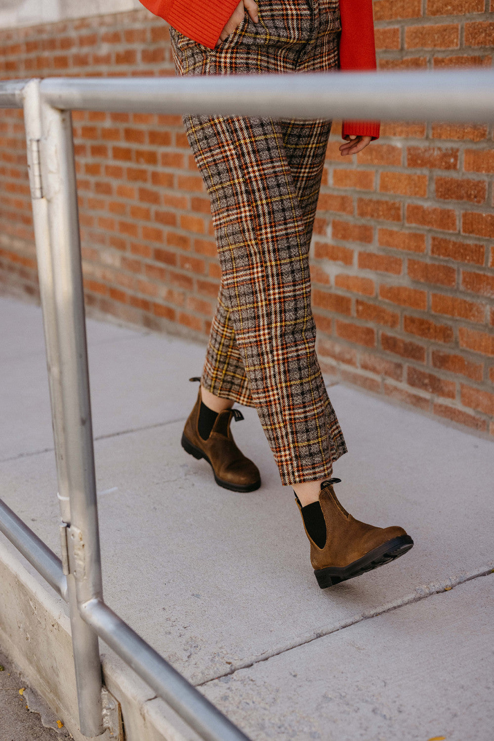 Tobacco Suede Leather Suede Boots, Women's Originals 1911 - Blundstone