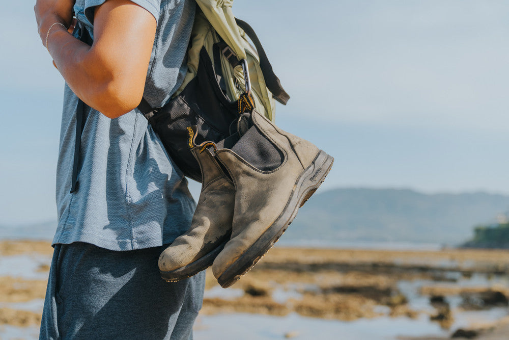 【極美品】 Blundstone ALL-TERRAIN Rustic 26.5 Rustic Black Premium Leather Chelsea Boots, Men's All