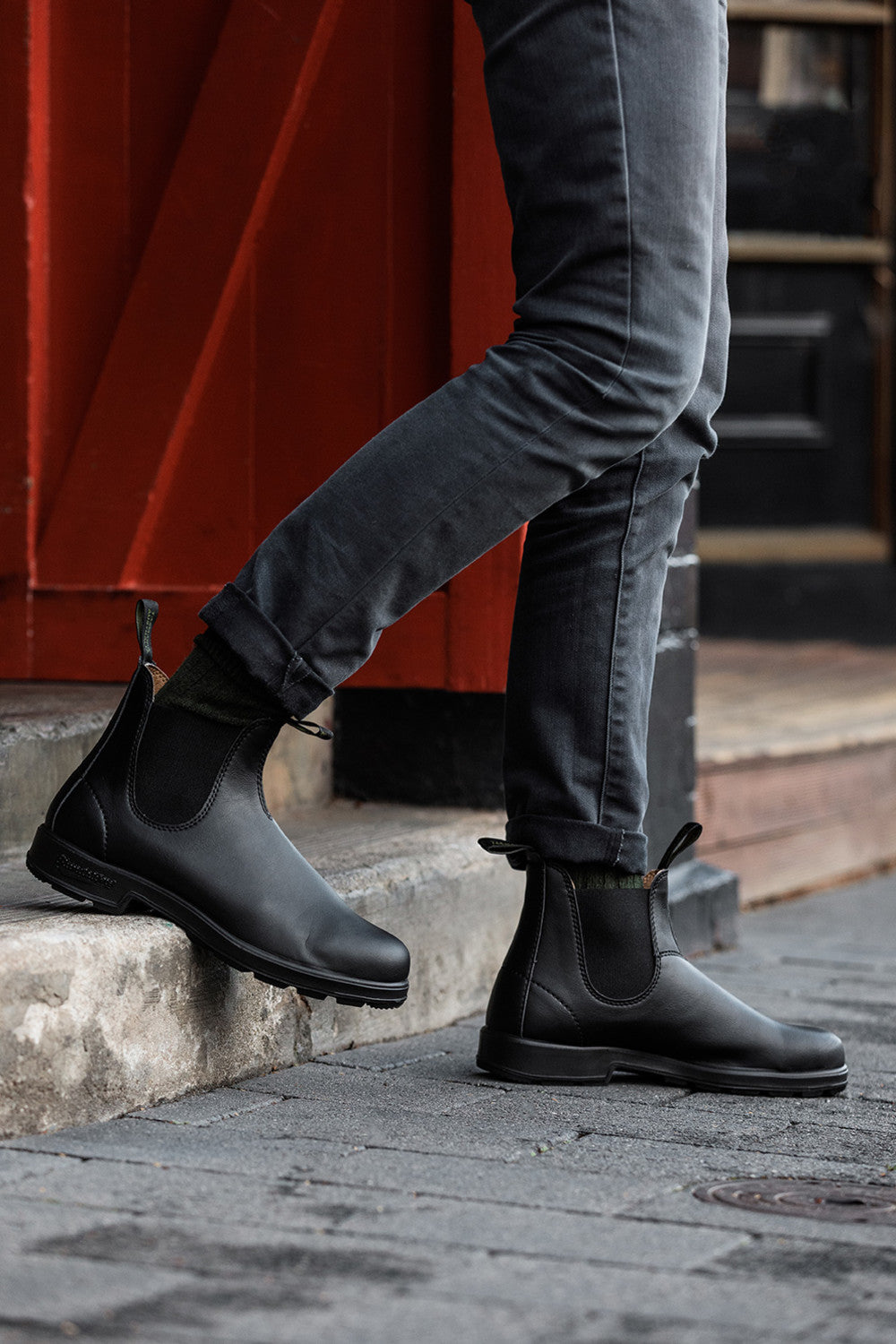 Black Vegan Vegan Boots, Men's Originals 2115 - Blundstone