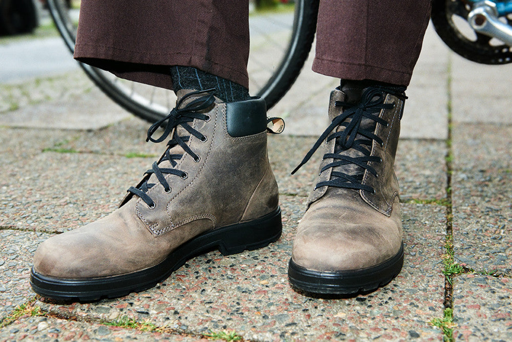 Clay Premium Leather Lace Up Boots, Men's Originals 2429 - Blundstone