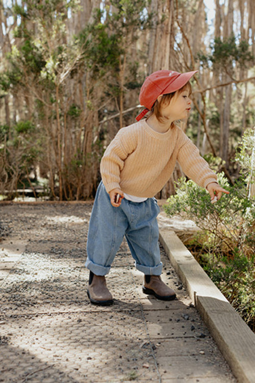 Lifestyle 8 image of Blundstone Kids' Series #2593 in Mushroom