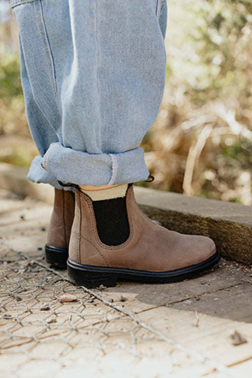 Lifestyle 9 image of Blundstone Kids' Series #2593 in Mushroom