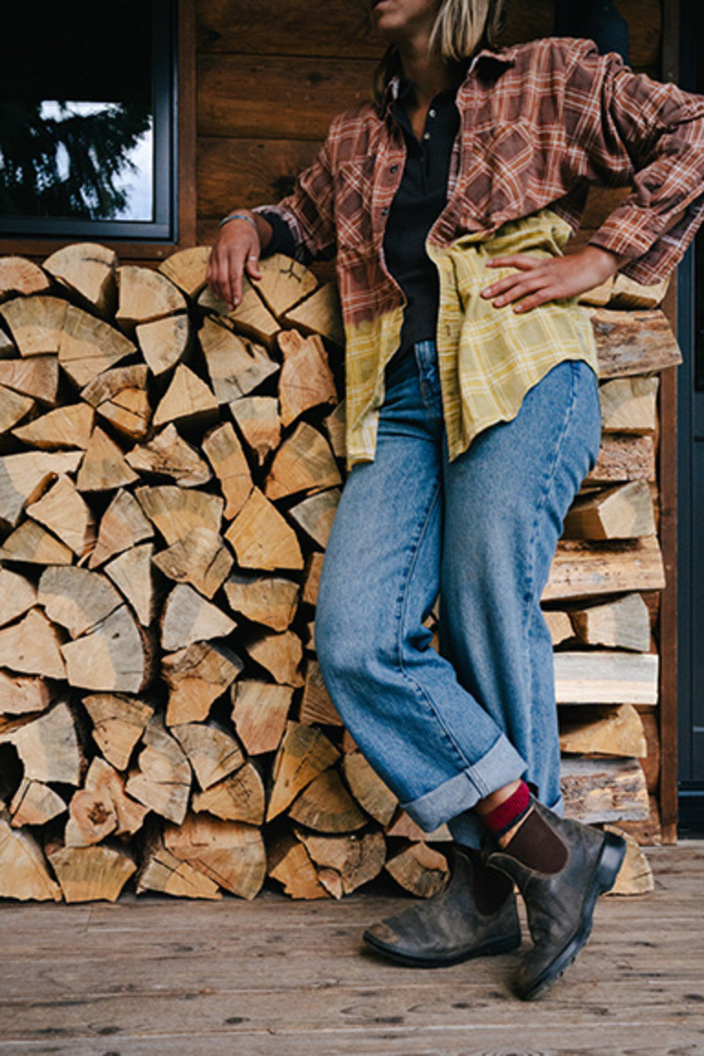 Stout Brown Premium Leather Chelsea Boots, Women's Originals 500