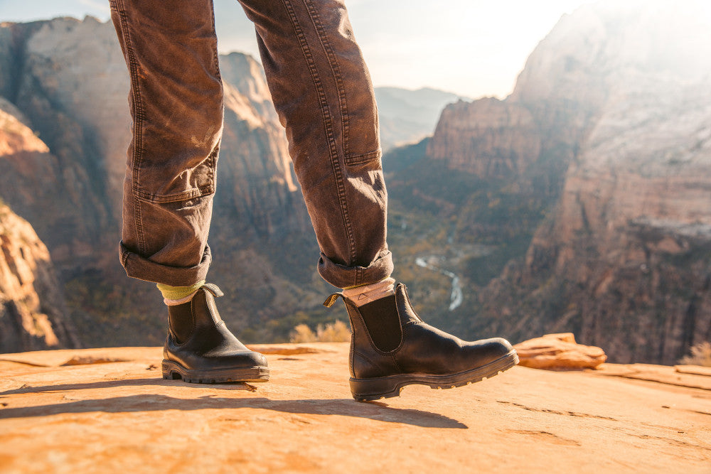 Blundstone 558 #4 ブラック Blundstone Boot - Black #558 - Fish Creek Moccasin