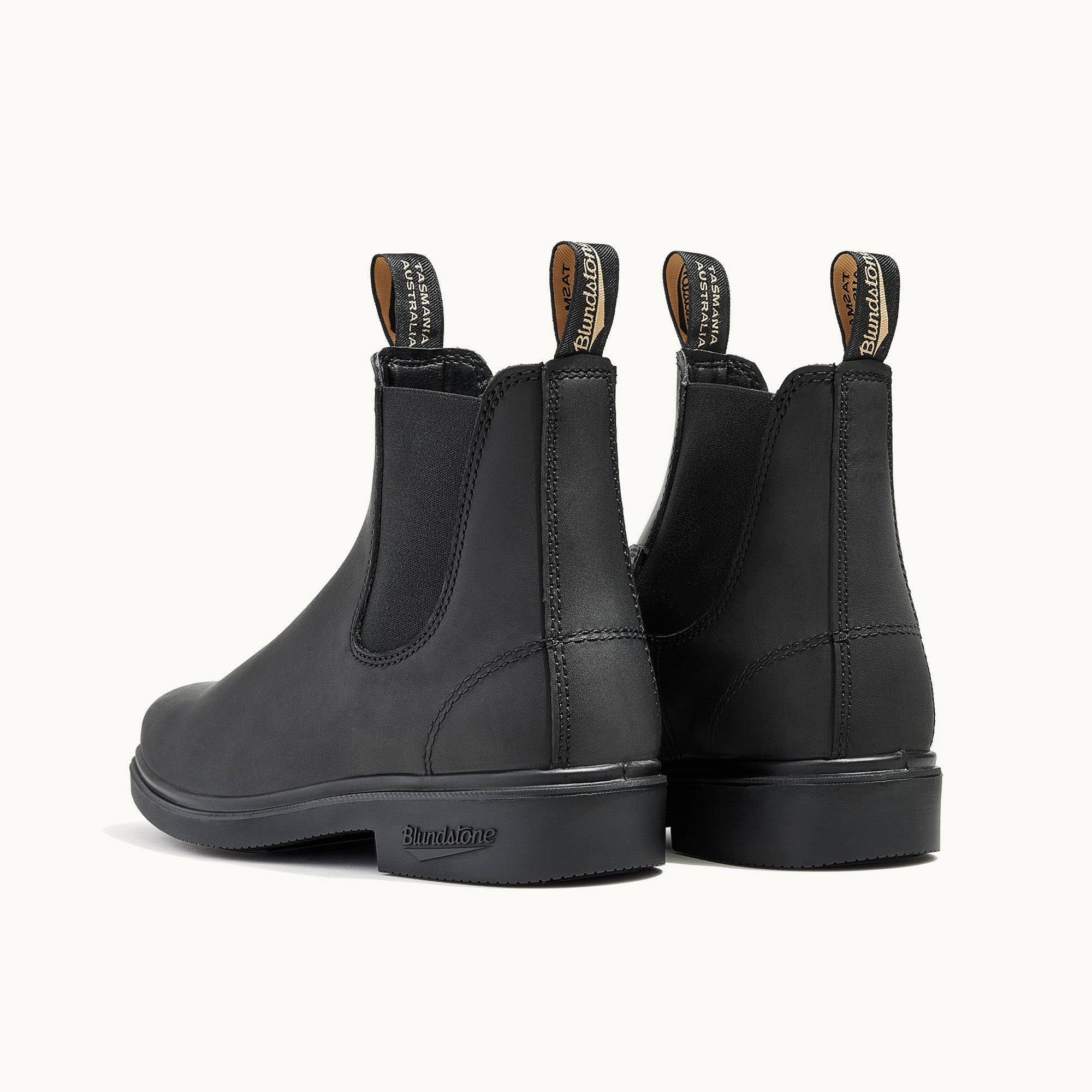 Black Full Grain Leather Chelsea Boots, Women's Dress 063 - Blundstone