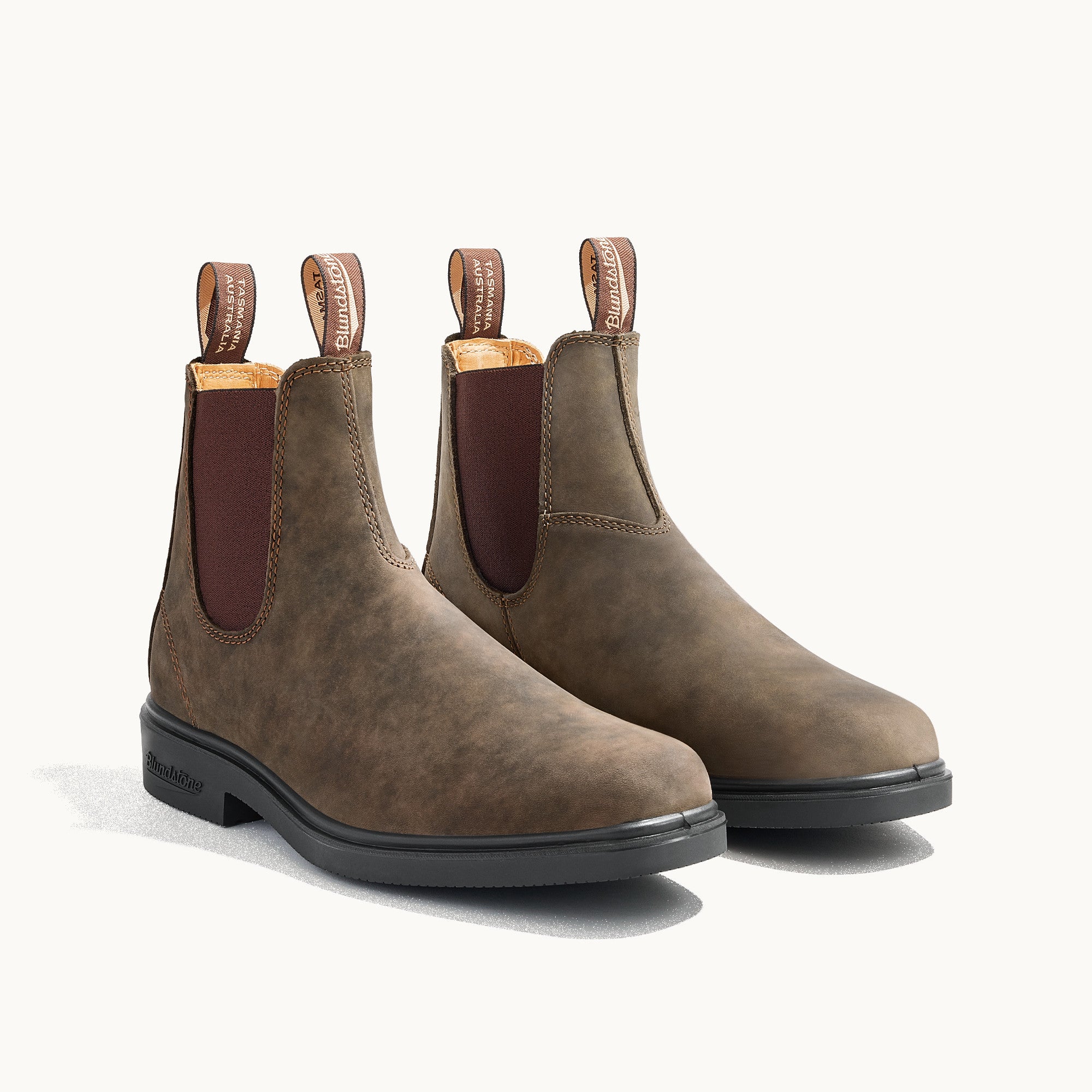 Blundstone Rustic Brown Leather Chelsea Boots, Women's Dress 1306 - Size 7.5 Blundstone Rustic Brown Leather Chelsea Boots, Women's Dress 1306 - Size 7.5