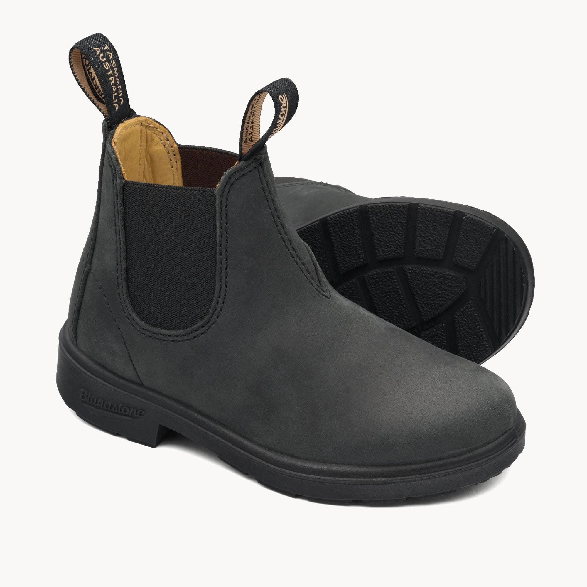 Blundstone 580 キッズブーツ ブラック/ブルー AussieBoots > Blundstone Kids Boots > Blundstone Boots