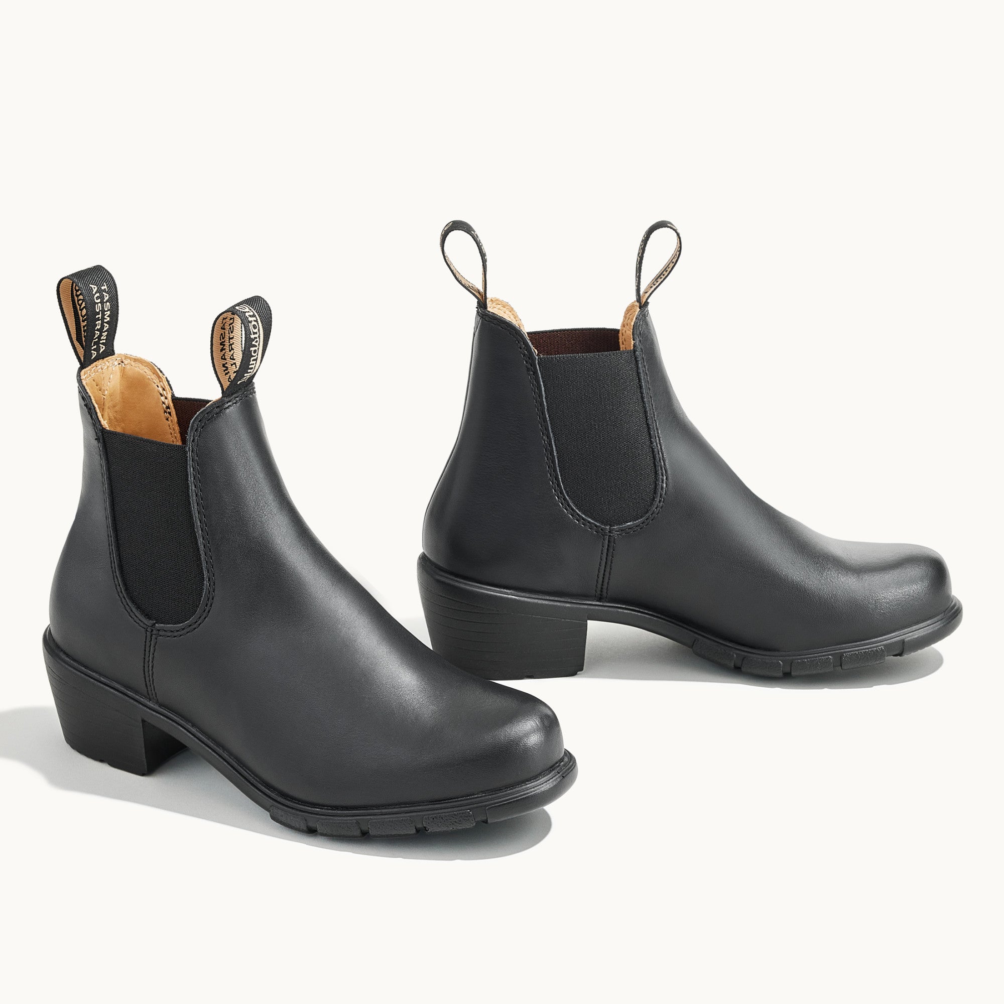 Blundstone 1671 ブラック SIZE5 ヒール5cm Black Leather Heeled Boots, Women's Series 1671 - Blundstone