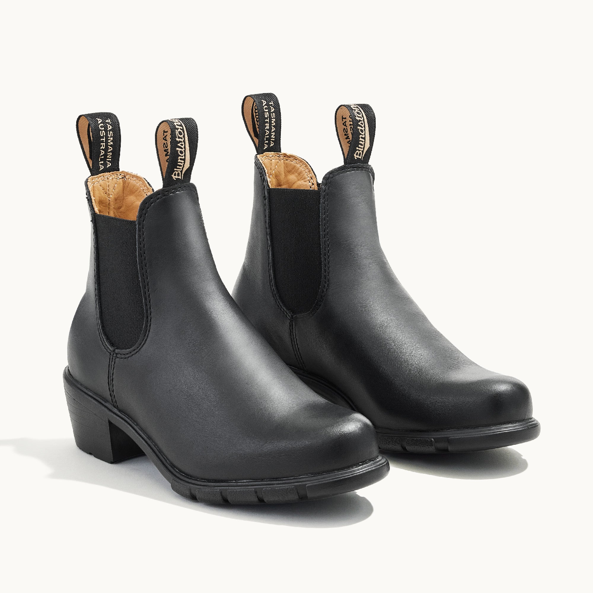 BLUNDSTONE 1671 サイドゴアブーツ ブラックUK5 Black Leather Heeled Boots, Women's Series 1671