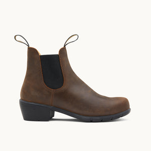 casual dress boots womens MEMON Black Chelsea Boots,Suede Booties Low Heel,Casual Elastic Ankle Boots,Slip On Boot For Women(ME25015-BLK1-5) Happy shopping Women's Dress Boots - Casual