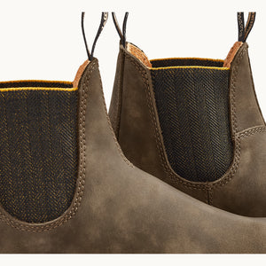 Rustic Brown / Mustard-Black Premium Leather Chelsea Boots, Women's  Classics 1944