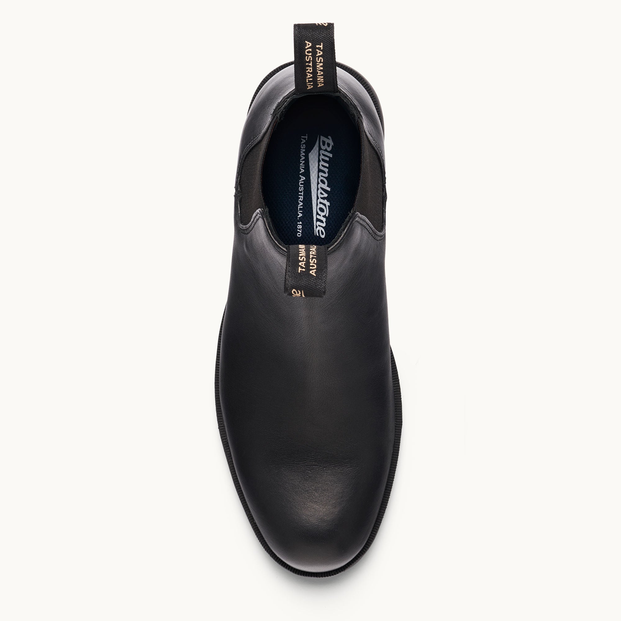 Black Leather Ankle Boots, Men's Dress 1901 - Blundstone