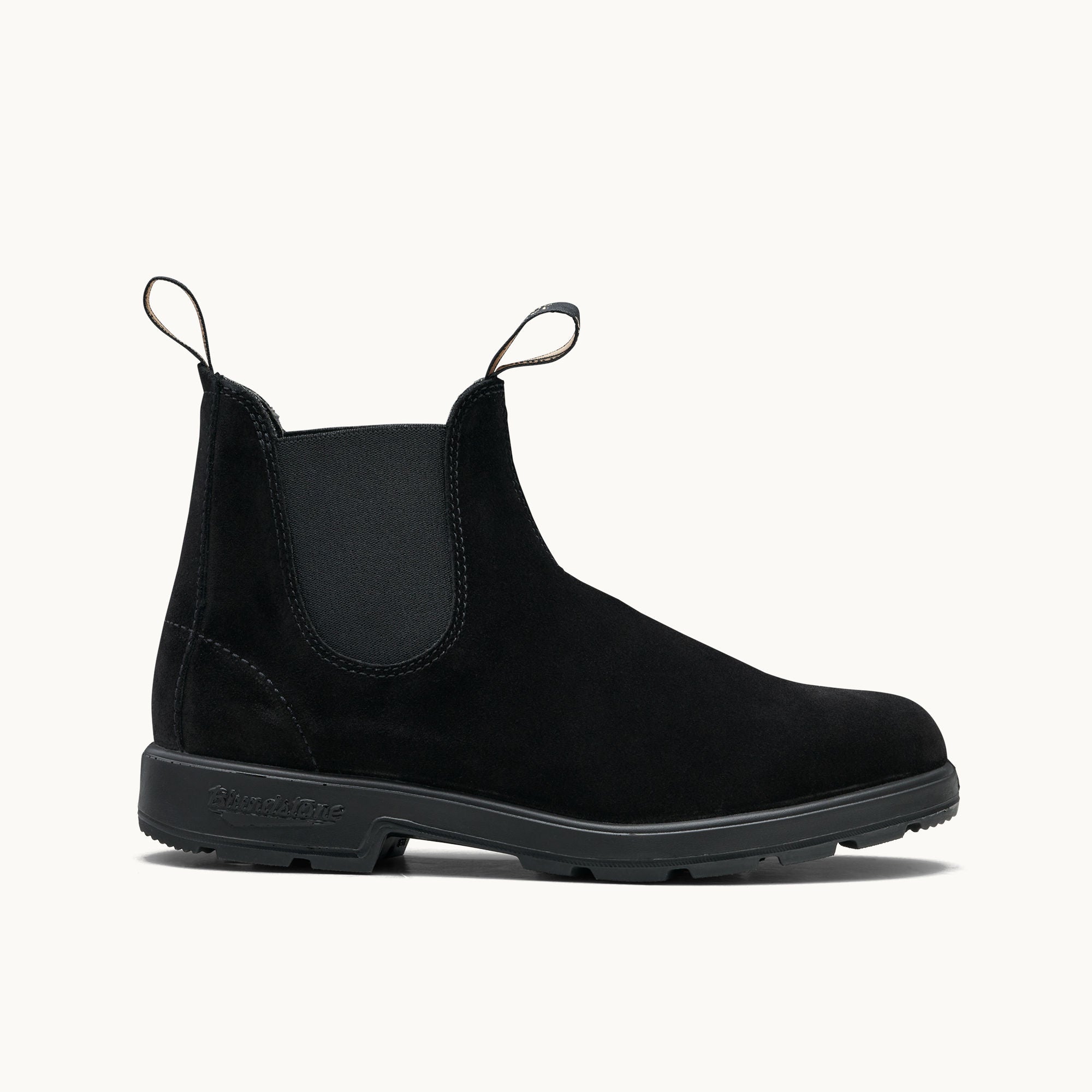 Blundstone サイドゴアブーツ ブラック スエード BS2405 BK Black Suede Suede Leather Suede Boots, Women's Originals 2405