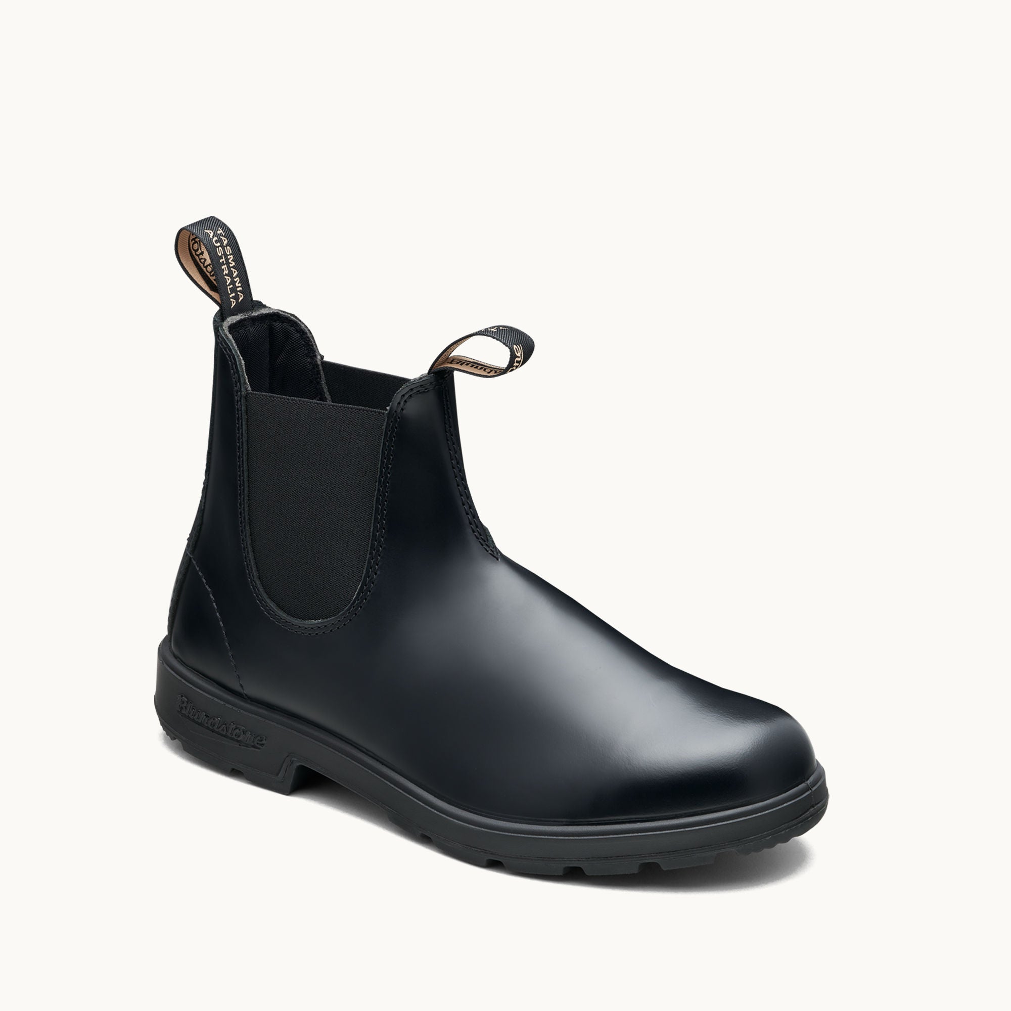 Black Brush Premium Leather Chelsea Boots, Women's Originals 2414