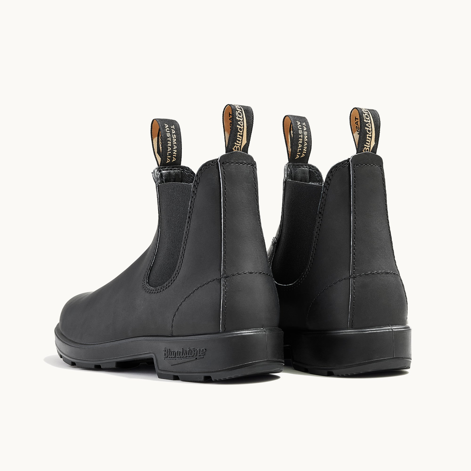Black Premium Leather Chelsea Boots, Men's Originals 510 - Blundstone