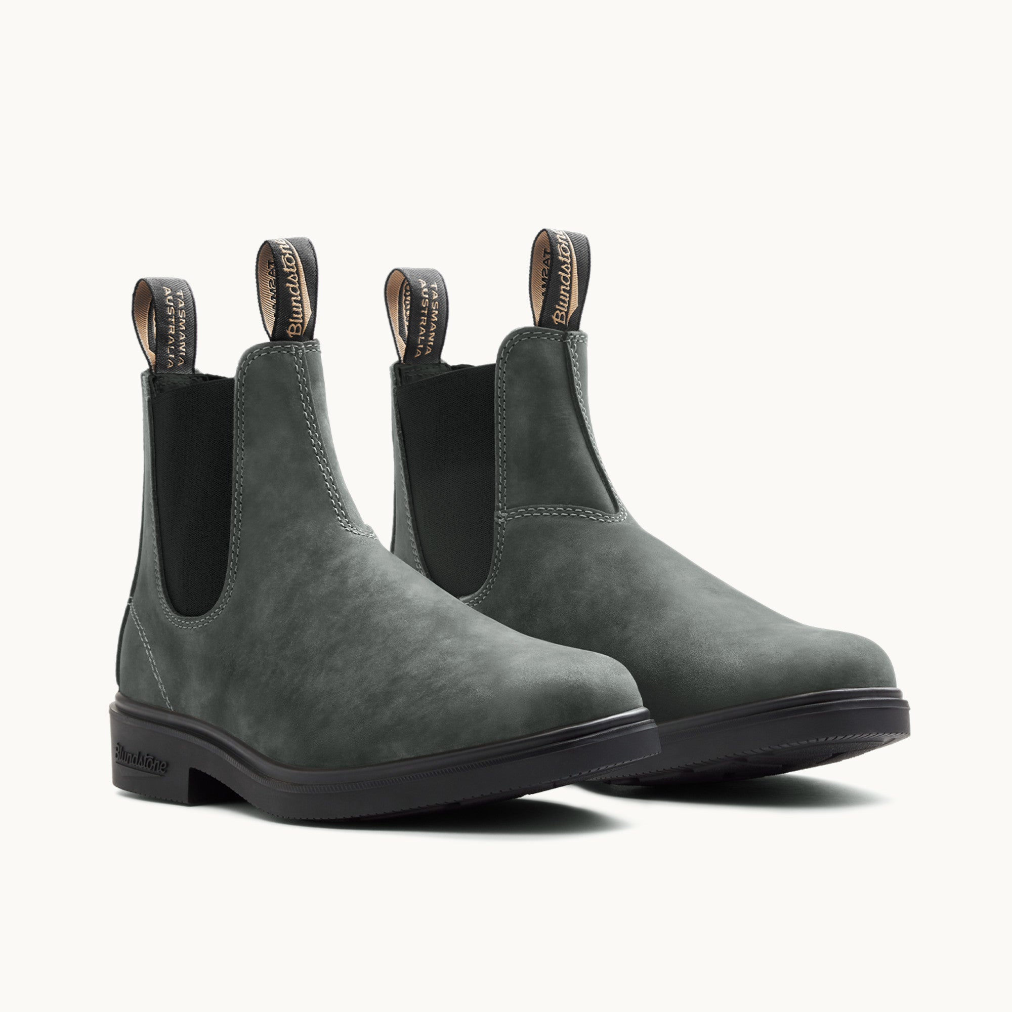 Blundstone サイドゴアブーツ ブラック サイズ5 Rustic Black Premium Leather Chelsea Boots, Women's Dress 1308