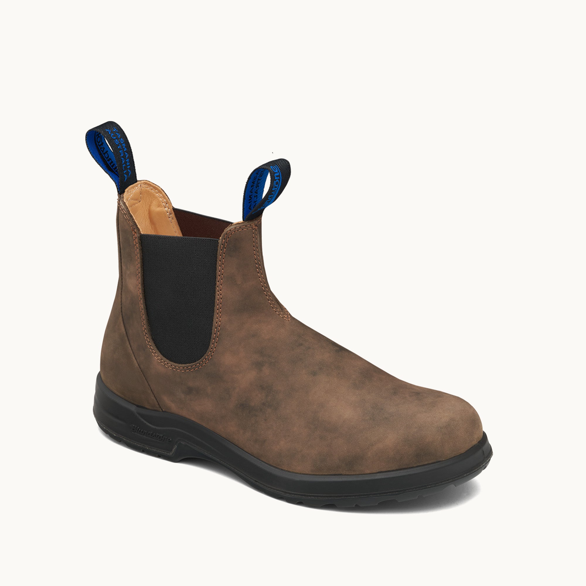 Rustic Brown Premium Waterproof Leather Chelsea Boots, Men's All