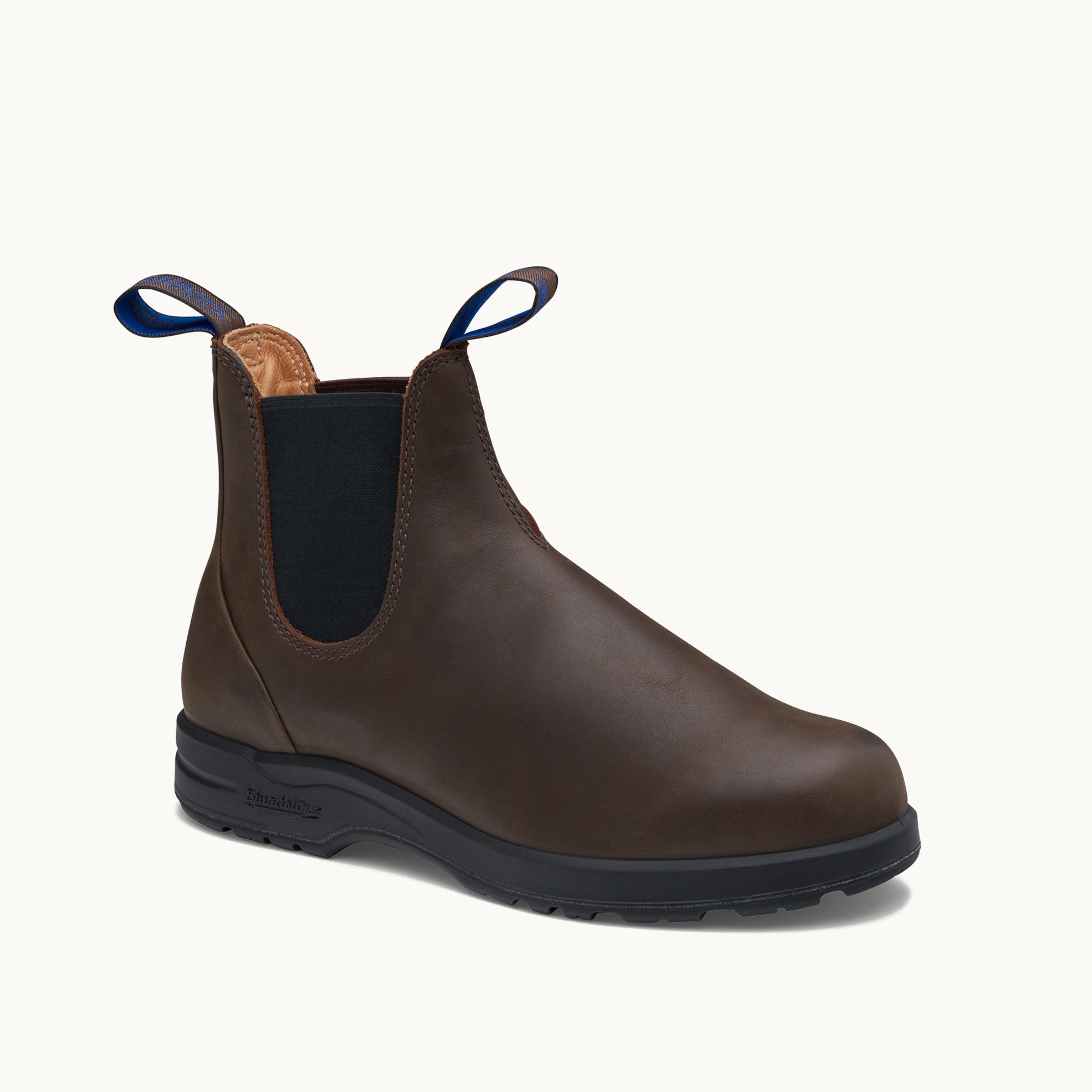 Antique Brown Premium Waterproof Leather Chelsea Boots, Men's All