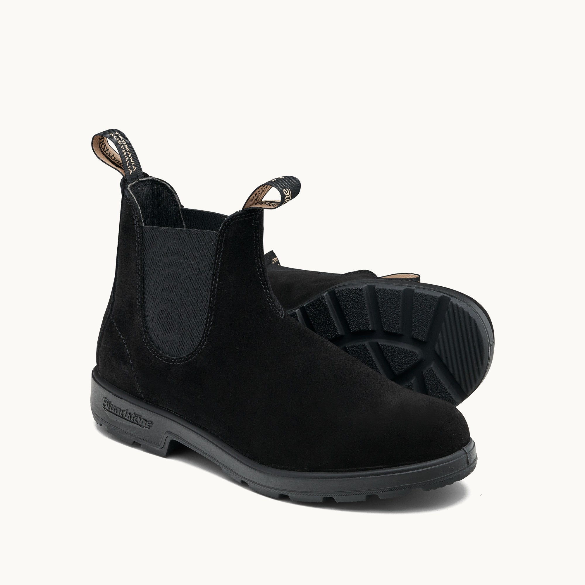 【Blundstone】2405 ORIGINALS ELASTIC SIDED BOOT スエードサイドゴアブーツ Black Suede Suede Leather Suede Boots, Men's Originals 2405