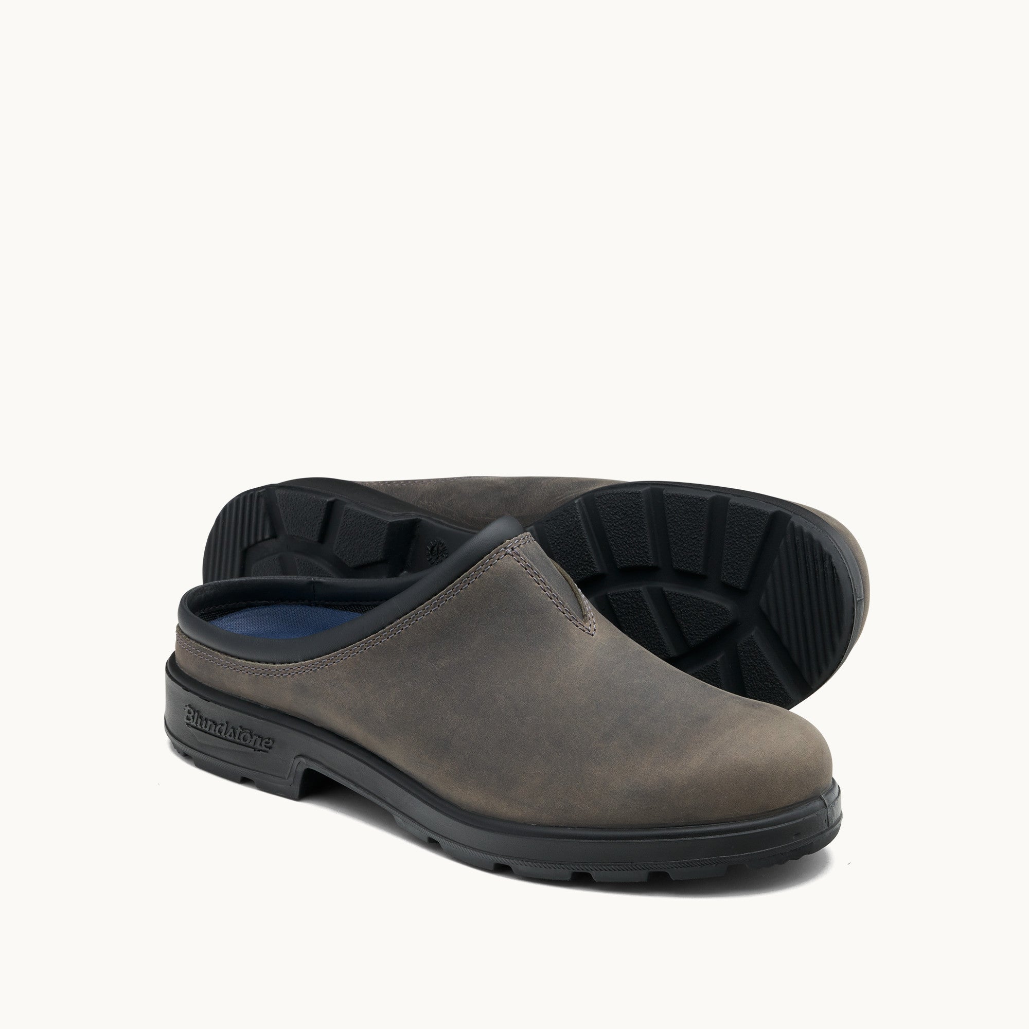 Clay Premium Leather Slip-on Clogs, Men's Originals 2422 - Blundstone