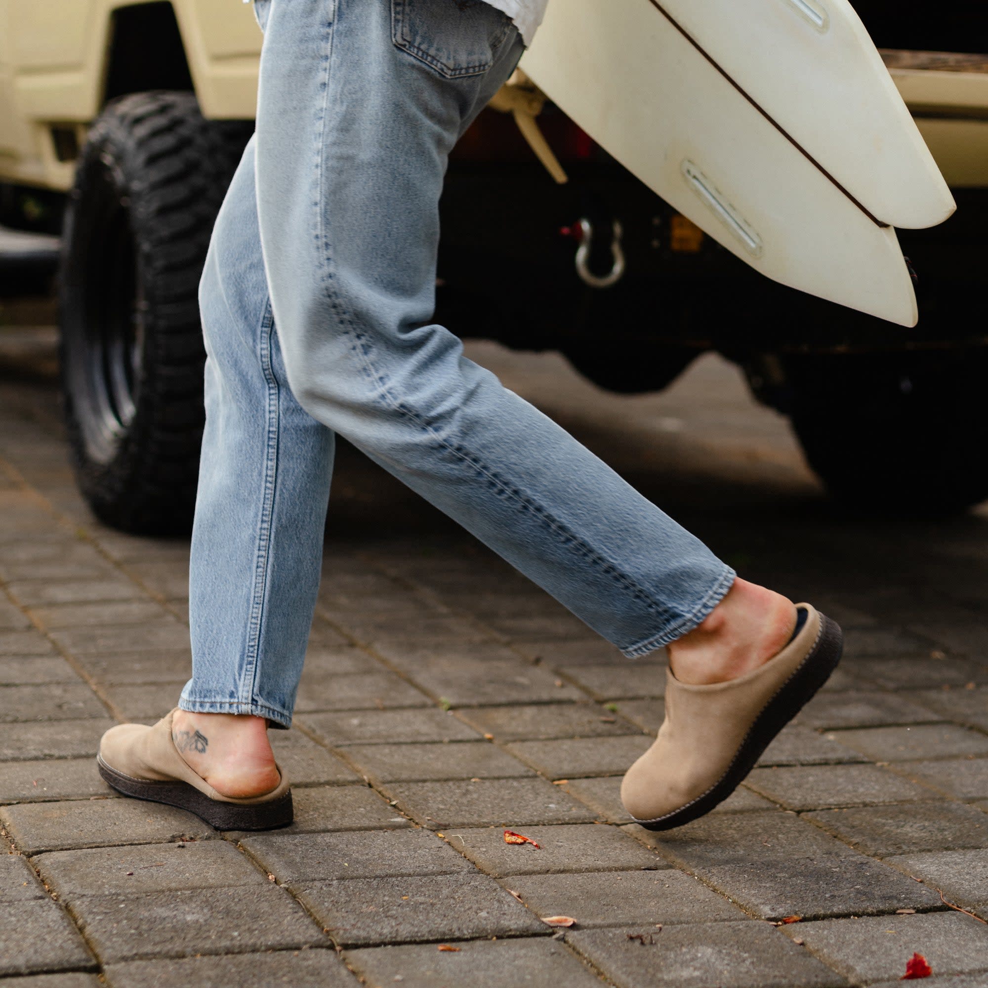 Sand Slip-on Clogs, Men's Aerocork 2692 - Blundstone
