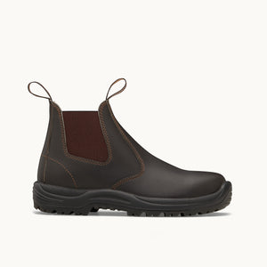 Stout Brown Premium Oil Tanned Leather Chelsea Boots, Work Series